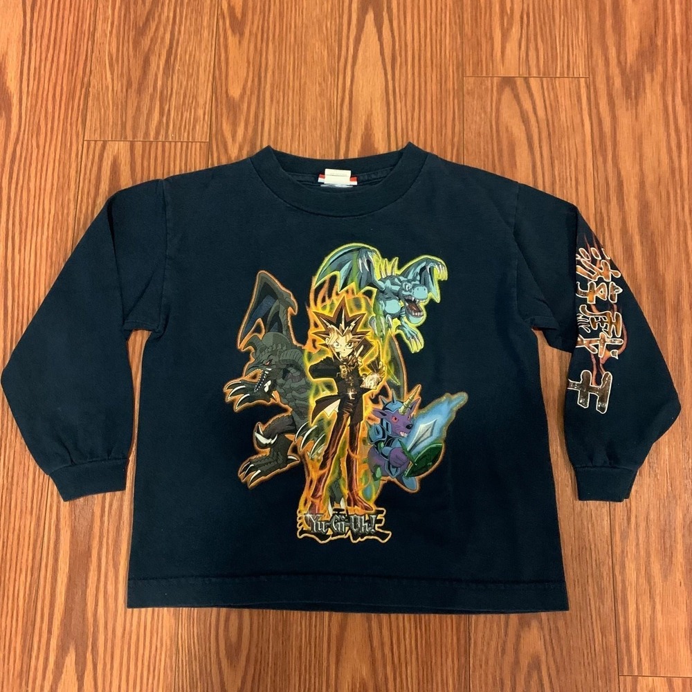 Kids 1996 Vintage‎ YuGiOh Shirt size Small